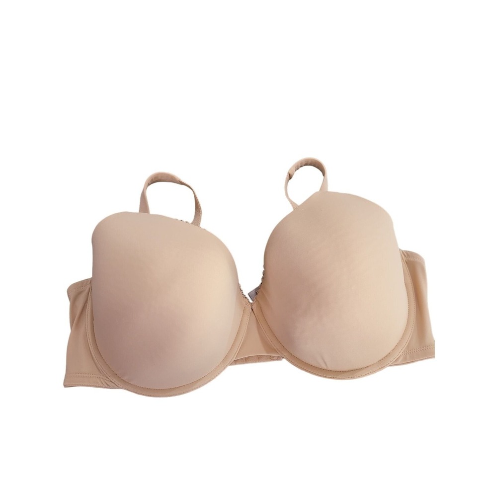 Motherhood Maternity Nursing Bra 40DD Womens Underwired Padded Tan Full Coverage